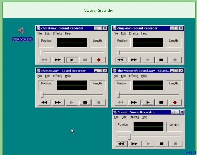 把Win98裡的音效玩成這樣