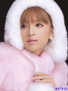 靚靚 濱崎步 240x320 桌布