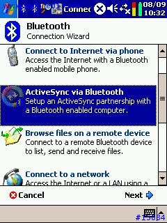 [教學]透過藍芽進行 ActiveSync