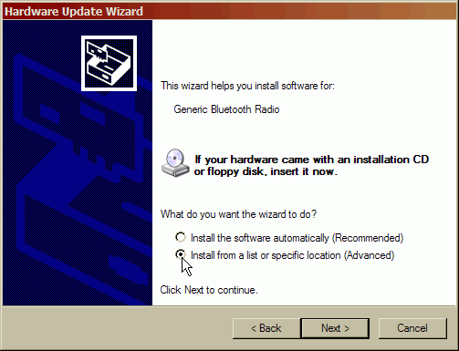 [教學]在Windows XP SP2使用Widcomm BTW
