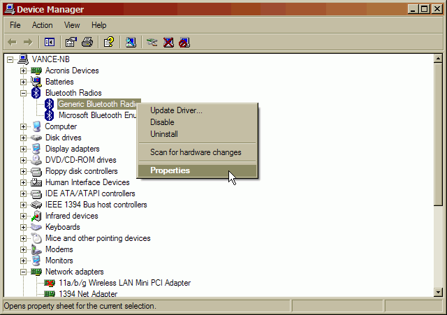 [教學]在Windows XP SP2使用Widcomm BTW
