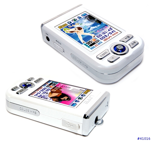 彩色螢幕的mp3 player~~ c90