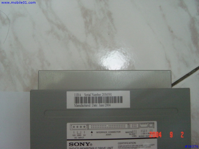 [分享]SONY DRU-700A單面雙層 (Double Layer) DVD 燒錄機