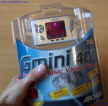 【ARCHOS系列勸敗報導之二】：Gmini 400超迷你影音隨身FUN！（一樣圖很多）
