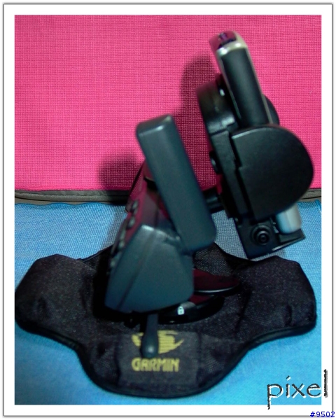 當Garmin V 碰上HP PCC2210 時~~【可雙面轉來轉去導航的車架ㄚ】~~