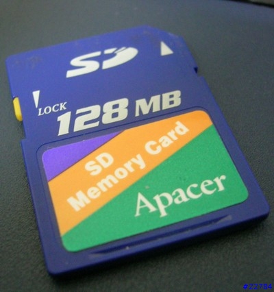 超低價256MB 宇捷通SD卡測試報告