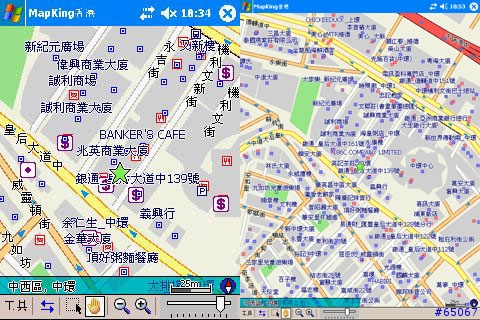 [地圖報告] 480X640 VGA 下的地圖, 真的很美.