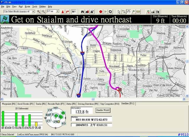一款Garmin等級的Notebook導航解決方案 Garmin GPS18
