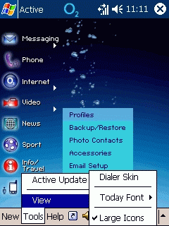 V2R O2 Active UI