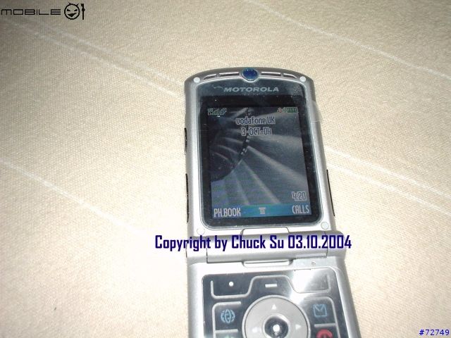 Motorola V3 實機評測