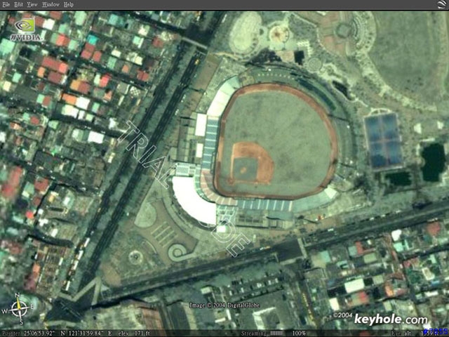 台北衛星照片