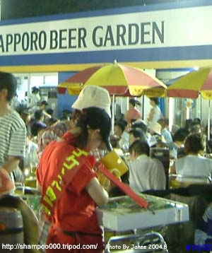 [2004.8 北海道-3]連載再開 札榥夏祭(啤酒節)