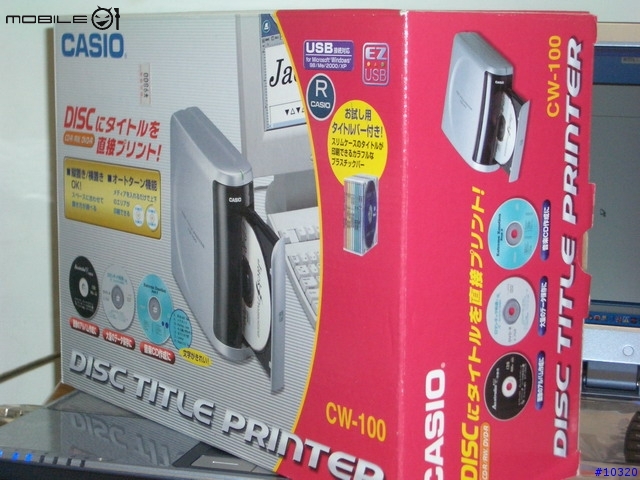 [分享]Casio Disk Title Printer CW-100