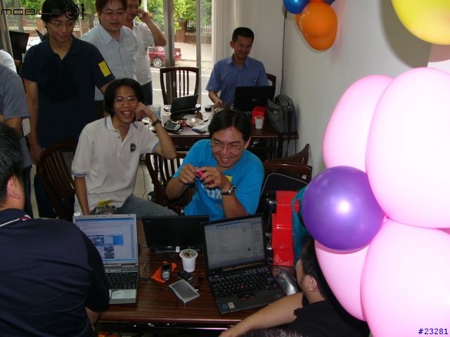 [聚會相片集]93.10.02 Mobile 01開幕茶會~Rex拍