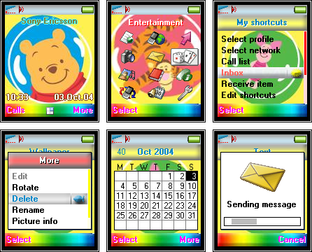 [分享T6X0/Z600] Winnie THE Pooh主題