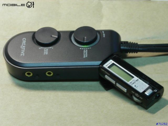 [分享] Creative MuVo TX FM 512MB 與Creative Inspire™喇叭組合