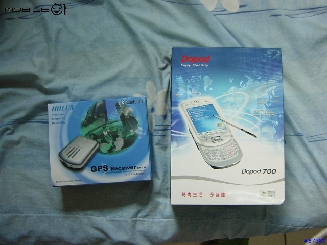 [分享]Dopod700+長天231GPS入手