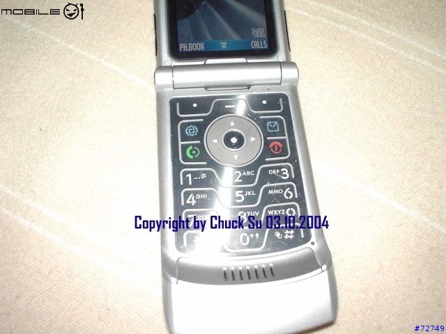 Motorola V3 實機評測