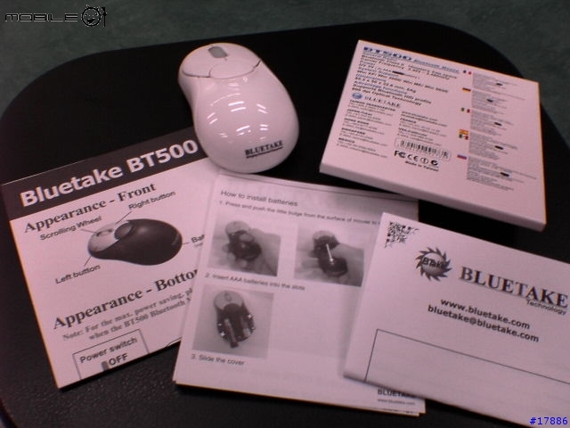 [分享] 至今最少最輕的"藍牙鼠" Bluetake BT500