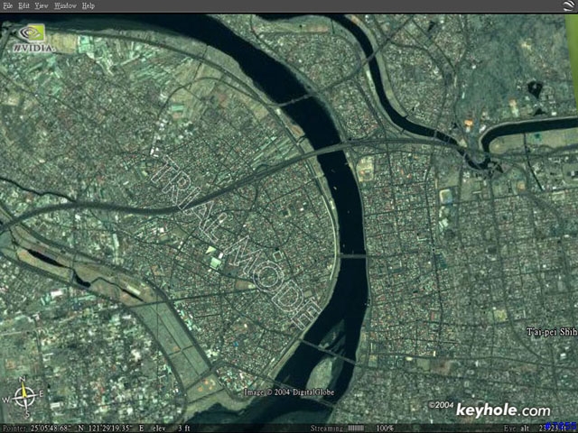 台北衛星照片