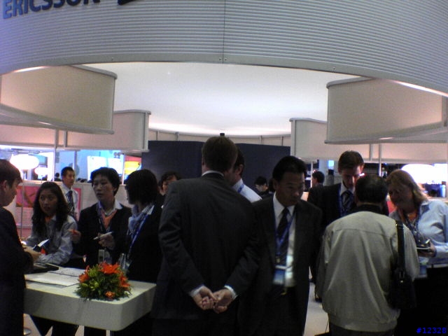 3G World Congress and Exhibition 2004 - ERICSSON 櫃位