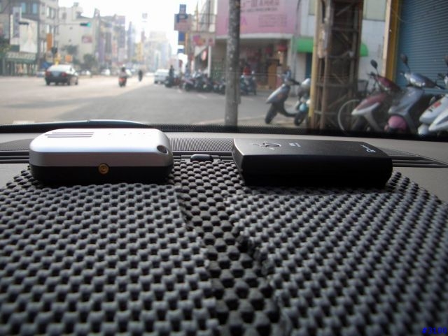 長天 GR231 與麗台第一代GPS接收器 in HP 2210 PaPaGo V7.3版的道路實測。。。