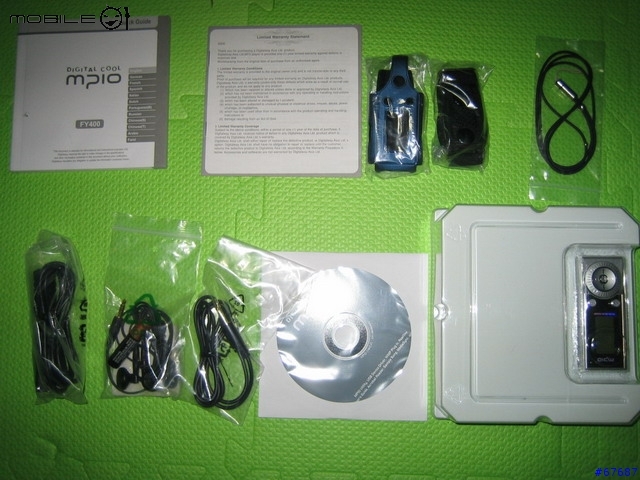[報告]Mpio fy400 256mb入手報告