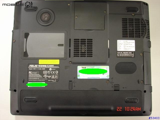 ASUS AP2400S 粉強的NoteBook拆箱實錄