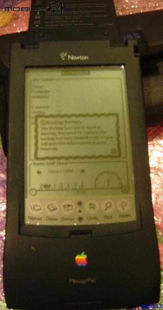 [求助] 剛買到一台Apple Newton MessagePad 110...