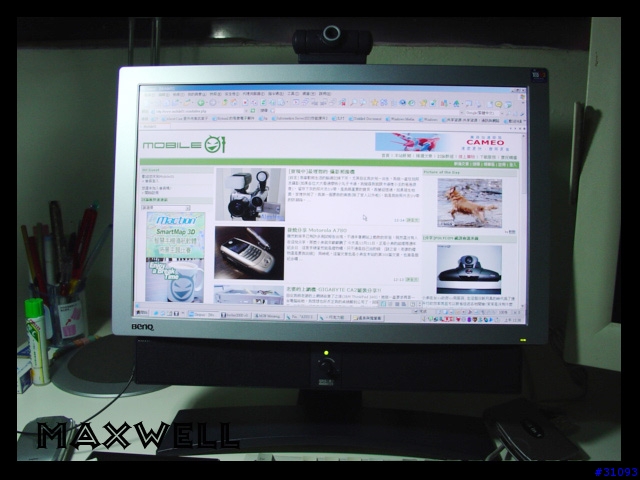 Benq FP71W寬螢幕心得