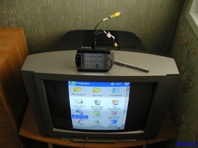 HP iPAQ PDA的TV Out配件