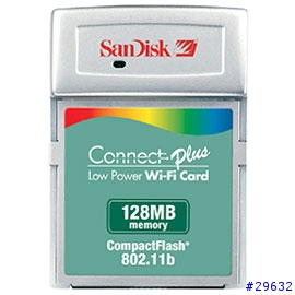 [分享] Sandisk CF 無線網卡 (內建128MB隨身碟)