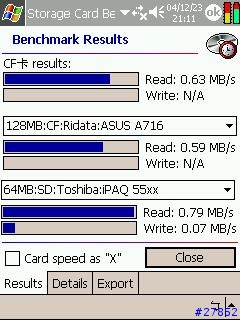 [分享]讓吃CF卡的機器嚐嚐SD卡的滋味&SD in CF速度測試