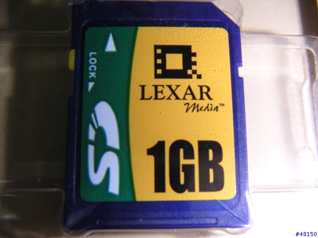 [分享]X20的好朋友~~~~新入手lexar 1g sd card