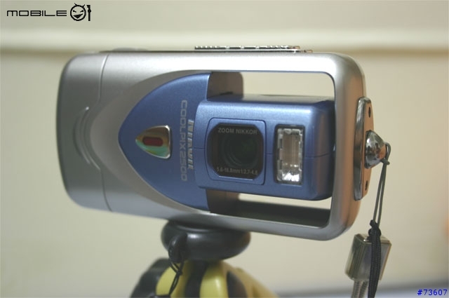 異種結合-coolpix2500加裝sony/ f88廣角鏡 之改裝實錄