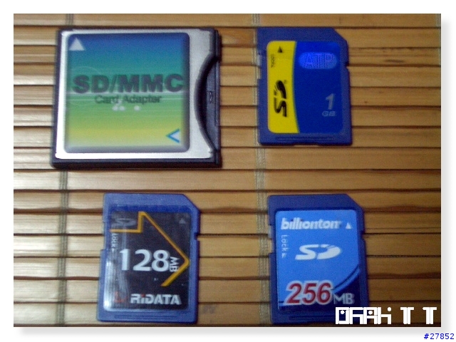 [分享]讓吃CF卡的機器嚐嚐SD卡的滋味&SD in CF速度測試