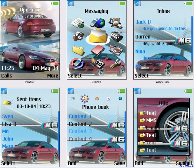[分享S700i]BMW M6 最新跑車~第一上傳