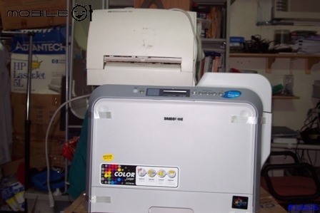 [分享不勸敗]三星 CLP500 彩色雷射印表機 --外觀及試印篇