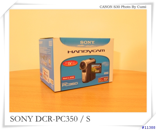 [分享]SONY DCR-PC350敗入完整過程...