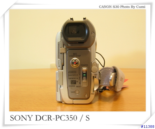 [分享]SONY DCR-PC350敗入完整過程...