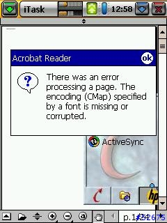 我的 Acrobat Reader 對 PDF 檔沒輒耶?