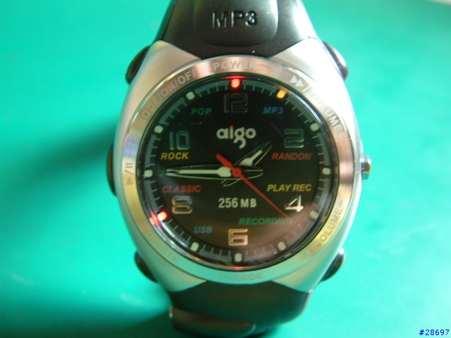 ﹝分享﹞aigo U-Watch MP3運動腕表