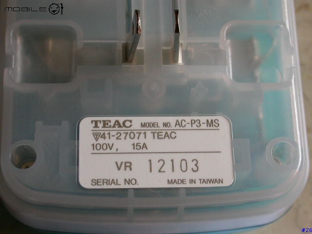 [小勸敗]TEAC也有節電插座唷～～～