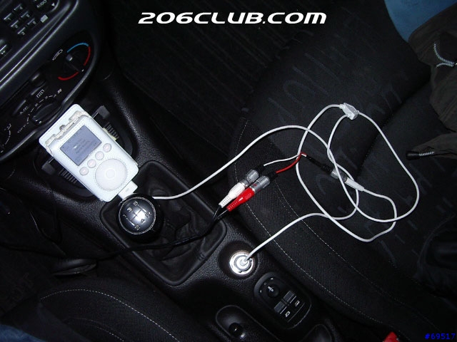 [分享]iPod合體計畫FOR PEUGEOT 206成功!!
