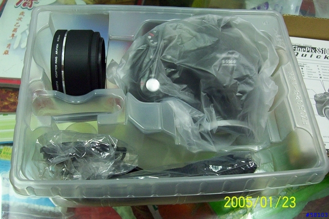 [新機入替]富士S5500的拆箱照跟隨手拍