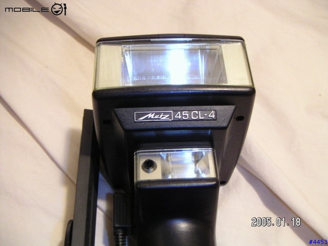 [迷你敗家分享]Metz Mecablitz 45 CL-4握把型閃光燈. 01/20/2005繼續補圖!