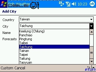 [教學] Spb Weather 天氣預報軟體