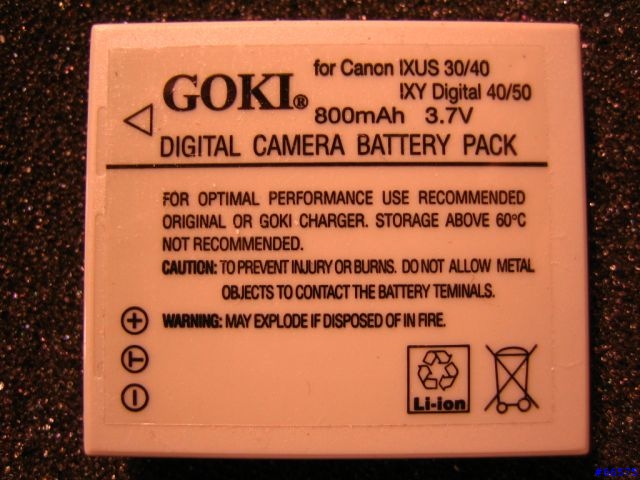 [分享]CANON 不錯用的副廠鋰電池 !!