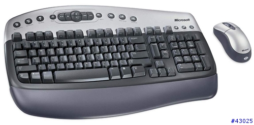 Logitech LX700的弟弟---LOGITECH LX500 無線鍵盤組!