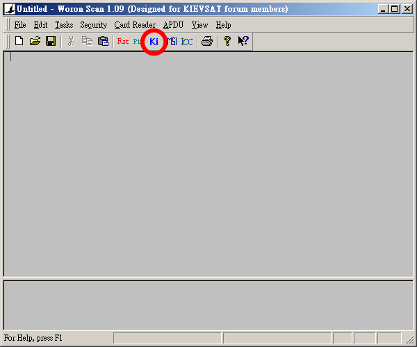 [分享]IBM Smart Card Reader 與 KI Code Search(Woron Scan) step by step